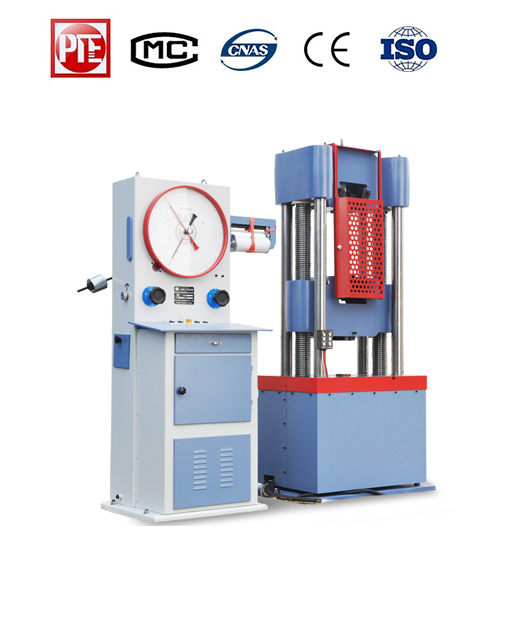 Model WE-C Series Analog Hydraulic Universal Testing Machine